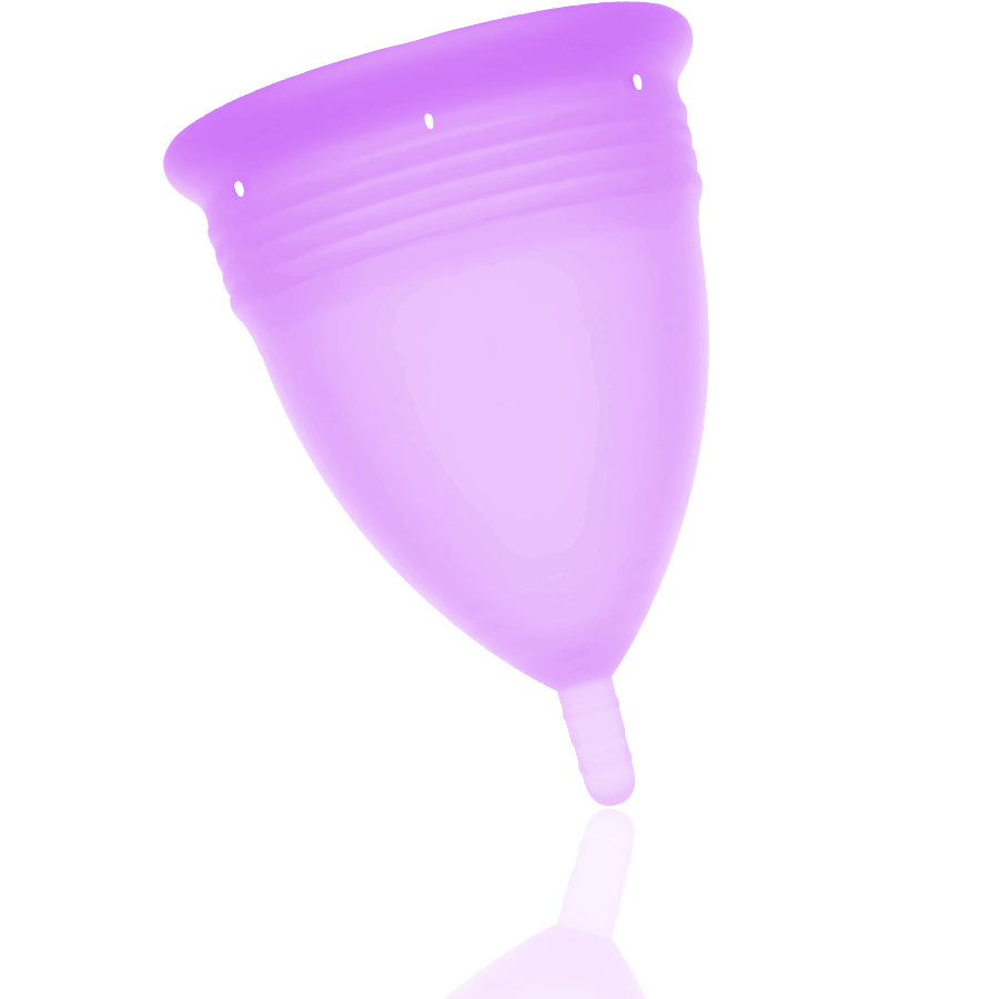 STERCUP - MENSTRUELLE COUPE IN SILICONE FDA LILAS - TAILLE L