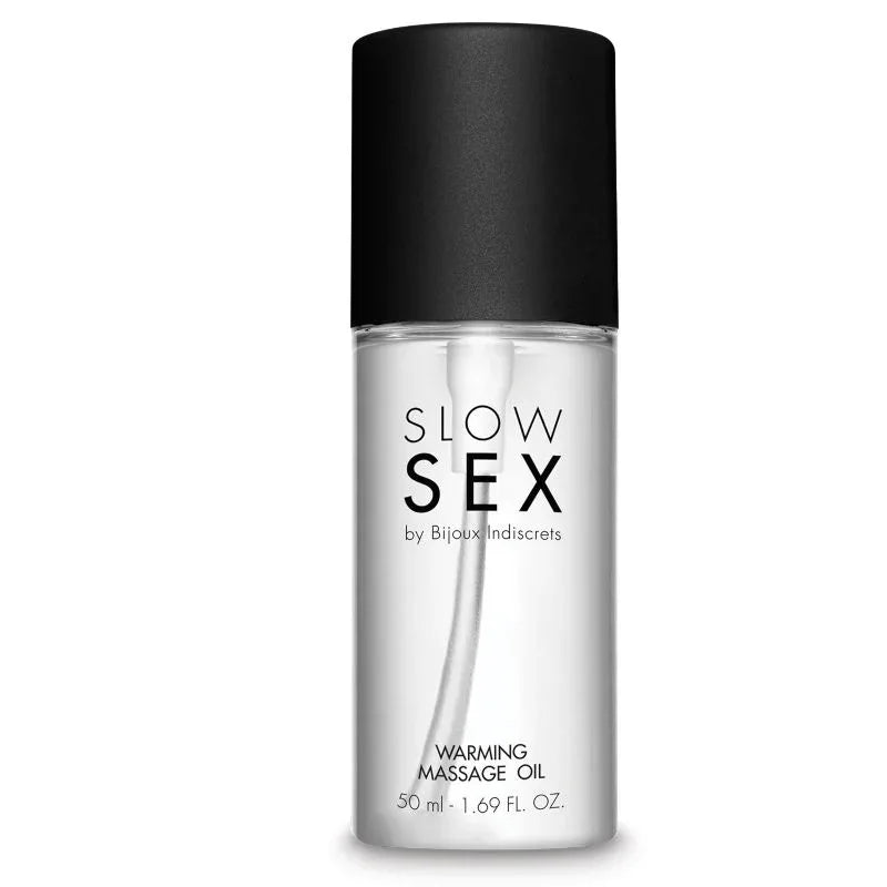 Bijoux – Huile de Massage Sexe Lent Effet Chaleur 50 ml
