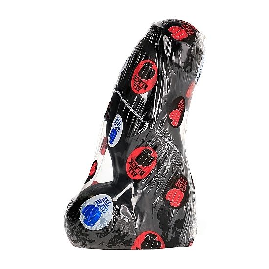 TODO NEGRO - DONG NEGRO REALISTA DE 17 CM