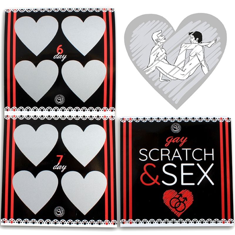 SECRETPLAY - JEU SCRATCH &amp; SEX GAY COUPLES (ES/EN/FR/PT/DE)