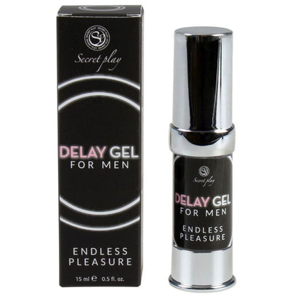 SECRETPLAY - GEL RETARDANTE DEL PLACER SIN FIN PARA HOMBRES 15 ML