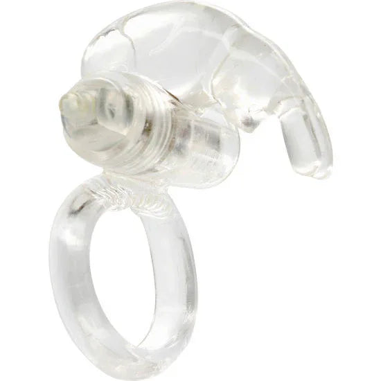 Seven Creations – Anneau Vibrateur en Silicone Transparent