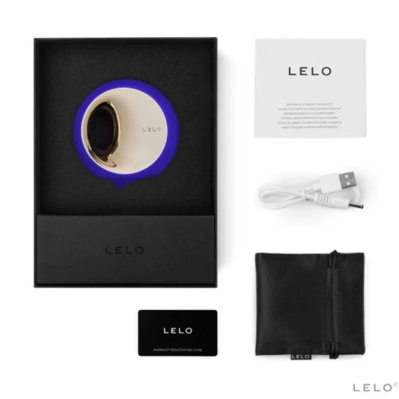 Lelo – Ora 3 Stimulateur de Sexe Oral Bleu Nuit
