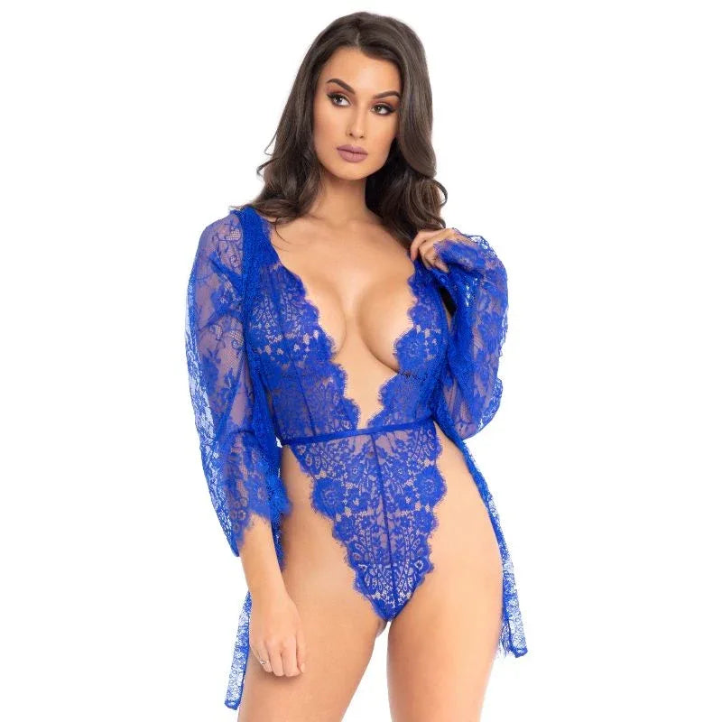 Leg Avenue – Teddy et Robe Bleu l