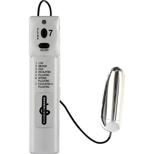 SIETE CREACIONES - HUEVO ULTRA VIBRADOR 7 VECTOR
