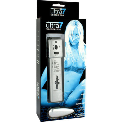 SIETE CREACIONES - HUEVO ULTRA VIBRADOR 7 VECTOR