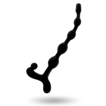 JUGUETES ADICTO - BOLAS ANALES 22 CM NEGRAS