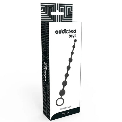 Addicted Toys – Billes Anal 29 cm Noir
