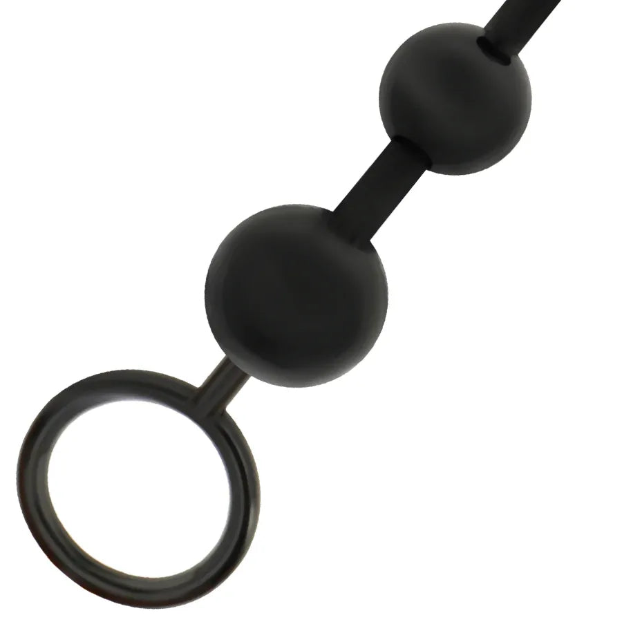 Addicted Toys – Billes Anal 29 cm Noir