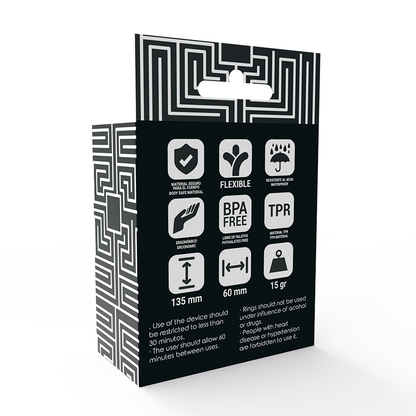 JUGUETES ADICTOS - SET DE ANILLOS PARA EL PENE - SMOKY