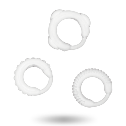 JUGUETES ADICTO - JUEGO DE ANILLOS C TRANSPARENTES