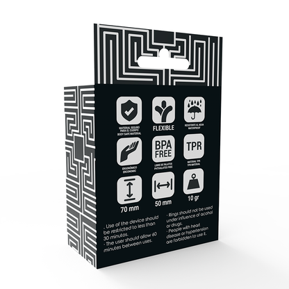 JUGUETES ADICTO - POTENZ - ANILLO C TRANSPARENTE PARA EL PENE