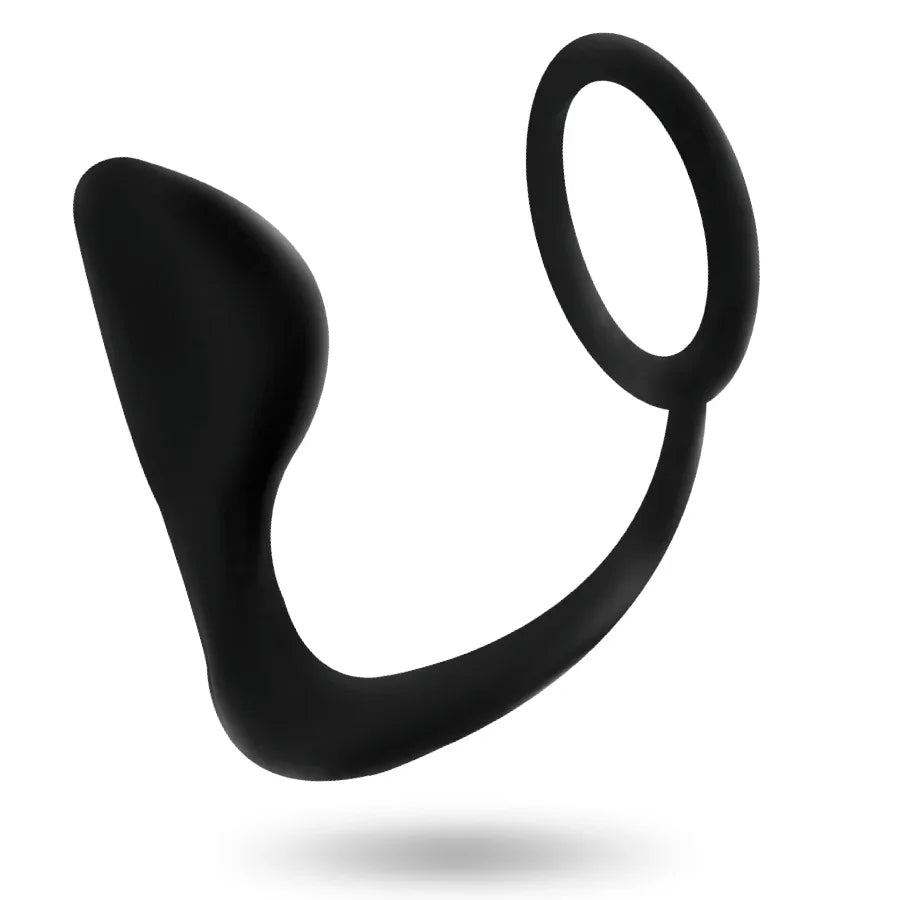 Addicted Toys – Plug Anal avec Anneau Pénis Noir