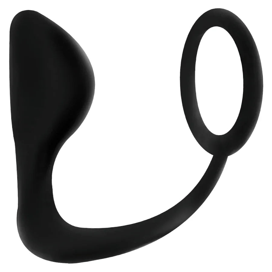 Addicted Toys – Plug Anal avec Anneau Pénis Noir