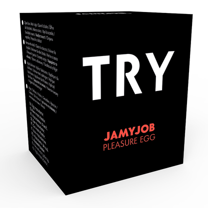 JAMYJOB - MASTURBADOR DE HUEVO NEGRO VERSIÓN DISCRETA