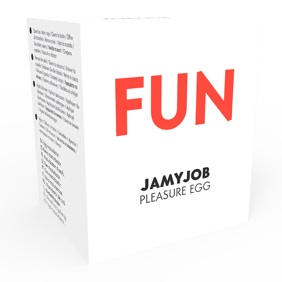 JAMYJOB - HUEVO MASTURBADOR ROJO EDICIÓN DISCRETA