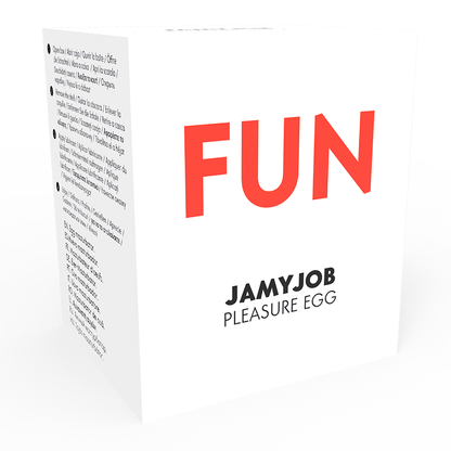 JAMYJOB - HUEVO MASTURBADOR ROJO EDICIÓN DISCRETA