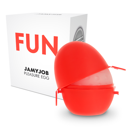 JAMYJOB - HUEVO MASTURBADOR ROJO EDICIÓN DISCRETA