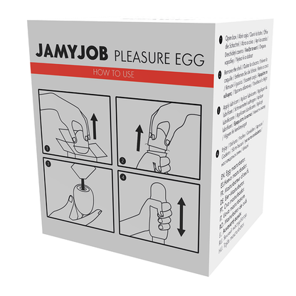 JAMYJOB - HUEVO MASTURBADOR ROJO EDICIÓN DISCRETA