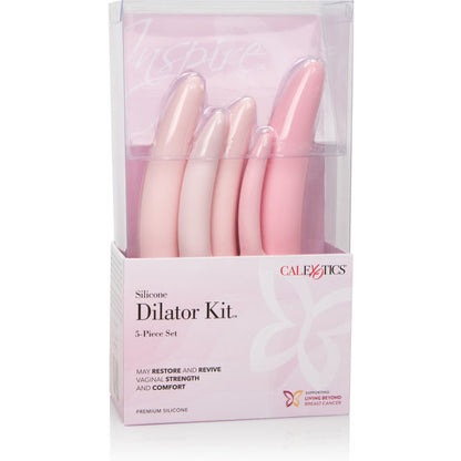 CALEXOTICS - INSPIRE DILATATEUR IN SILICONE ENSEMBLE OF 5 PIÈCES