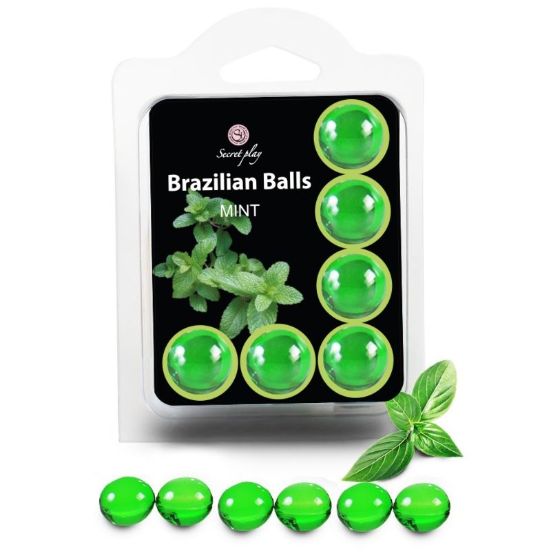SECRETPLAY - MAGNÍFICO SET DE 6 PELOTAS BRASILEÑAS