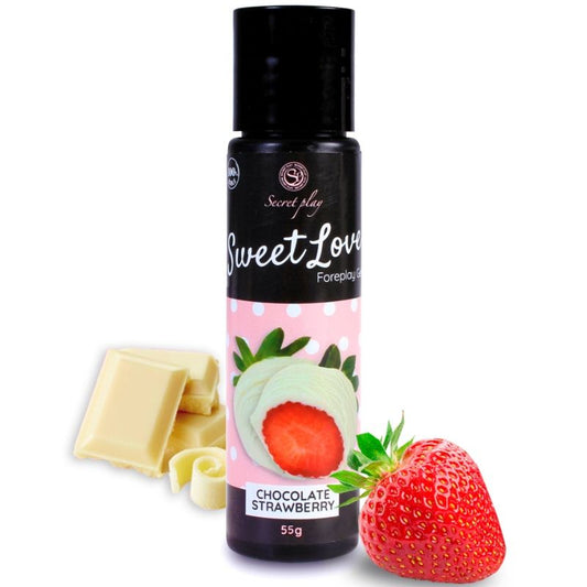 SECRETPLAY - SWEET LOVE FRAISE AND WHITE CHOCOLAT GEL 60 ML
