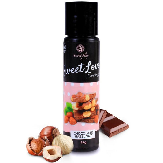 SECRETPLAY - SWEET LOVE CHOCOLAT GEL A LA NOISETTE 60 ML