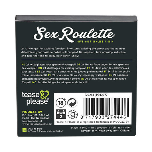 TEASE &amp; PLEASE - SEX ROULETTE FOREHEAD