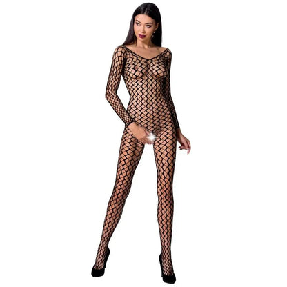 Passion – Femme Bs068 Bodystocking Rouge taille Unique
