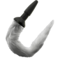 DARKNESS - ANAL PLUG IN SILICONE AVEC QUEUE GRISE