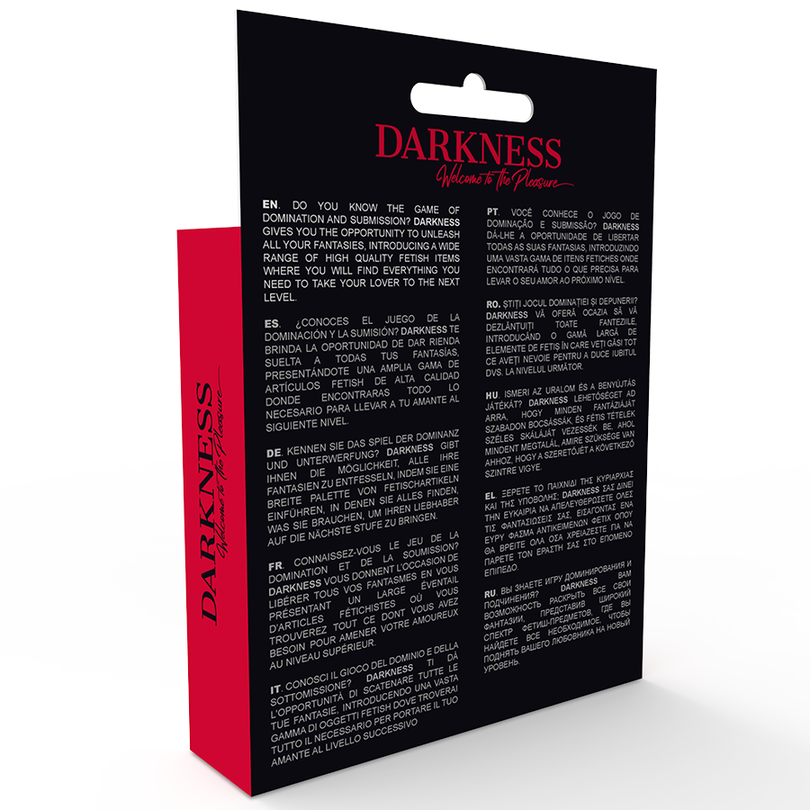 DARKNESS - BRAGUITAS UNISEX DE TALLA ÚNICA CON APERTURA