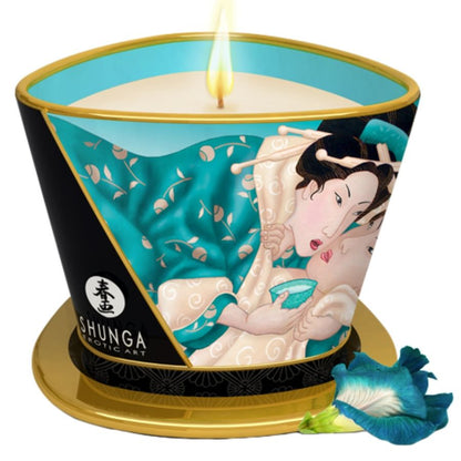 SHUNGA - FLEURS DES ÎLES MASSAGE BOUGIE 170 ML