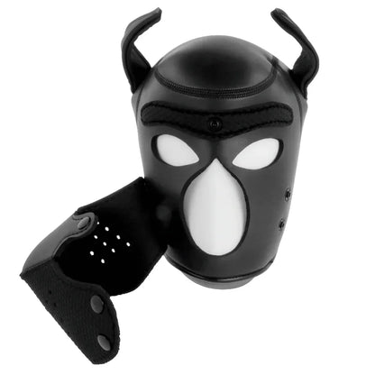 Darkness – Masque pour Chien en Néoprène avec Museau Amovible l