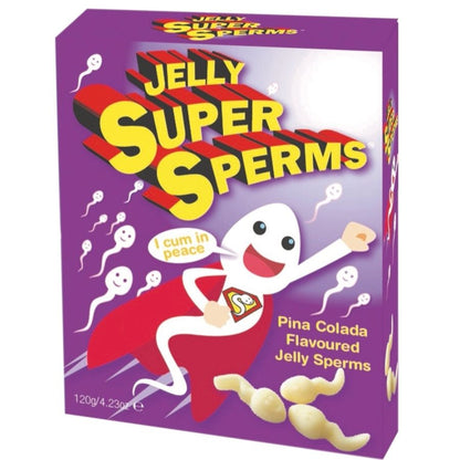 SPENCER &amp; FLEETWOOD - GOMITAS JELLY SUPER SPERM FORMA ESPERMA 120 GR