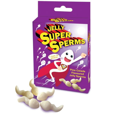 SPENCER &amp; FLEETWOOD - JELLY SUPER SPERM GUMMIES FORME SPERME 120 GR