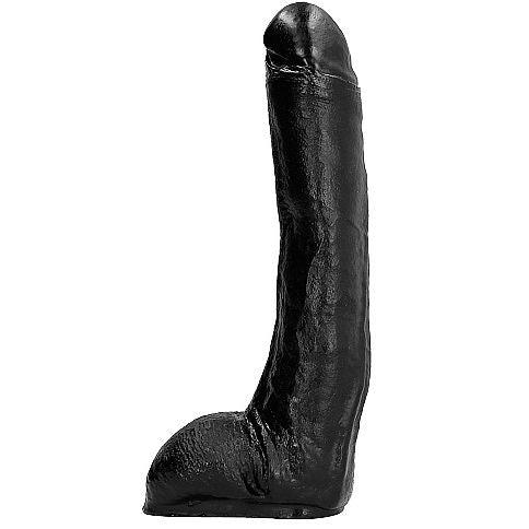 All Black – Dong 29 cm Curvado