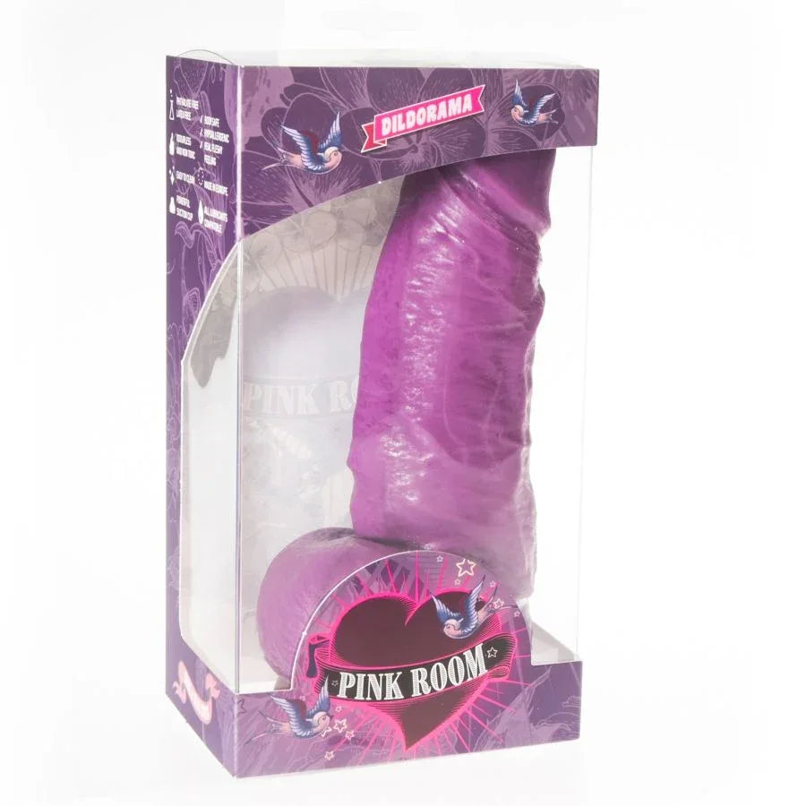 Pink Room – Gode Réaliste Dayan Violet 17 cm