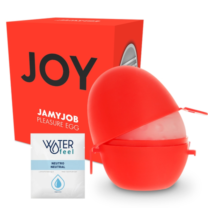 JAMYJOB - MASTURBADOR ROJO HUEVO VERSIÓN DISCRETA