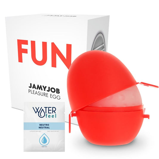 JAMYJOB - HUEVO MASTURBADOR ROJO EDICIÓN DISCRETA