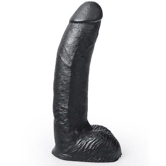 SYSTÈME SUSPENDU - GODE RÉALISTE COULEUR NOIR GEORGE 22 CM