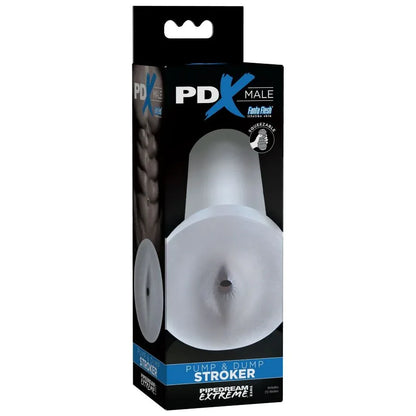 Pdx Male – Poussoir Pompe et Dump Transparent