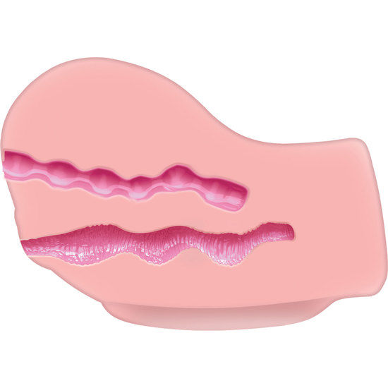 ACT - MASTURBADOR HOT HONEY RIDER CON VIBRADOR