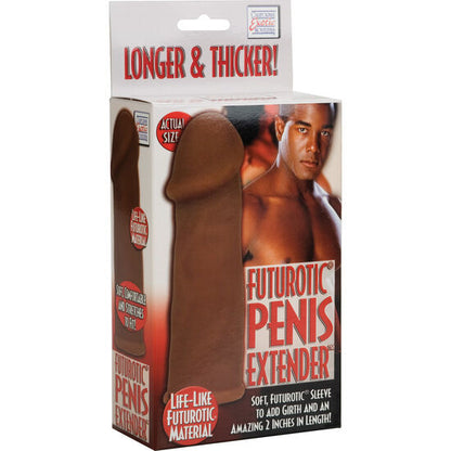 CALEXOTICS - EXTENSIÓN DE PENE MARRÓN FUTUROTIC