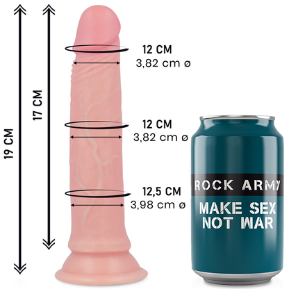 ROCKARMY - SILICONA LÍQUIDA REALISTA PREMIUM AVENGER 19 CM -O- 3.98 CM