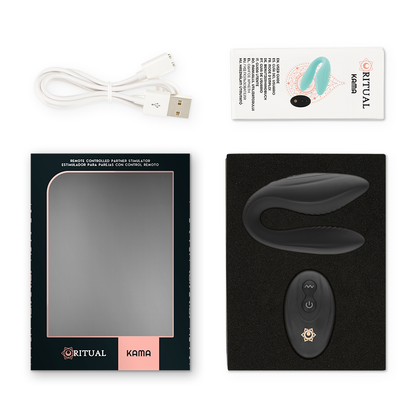 RITHUAL - TÉLÉLÉCOMMANDE KAMA POUR COUPLES AZABACHE
