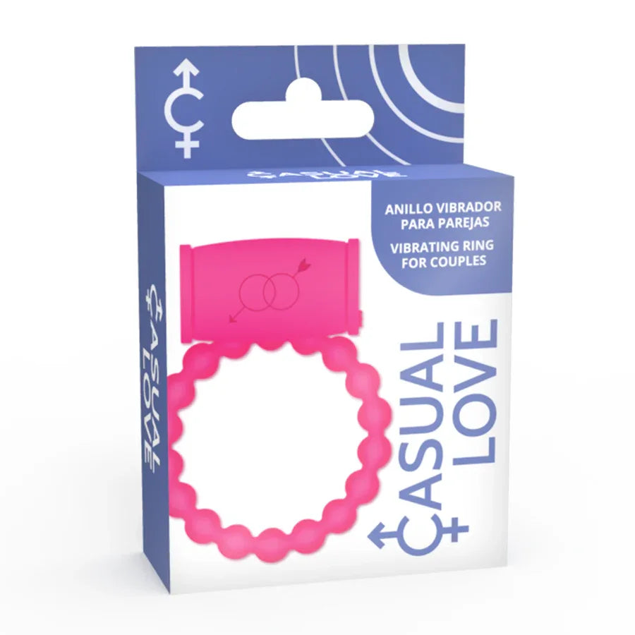 Casual Love – Bague Vibratrice 25 Rose
