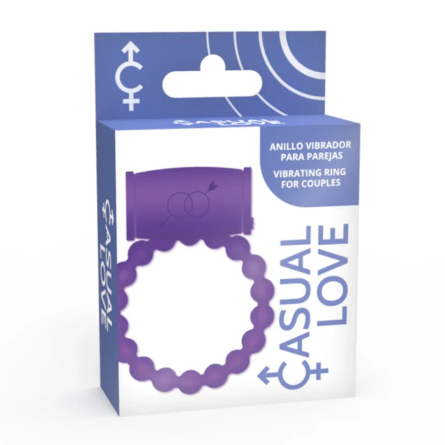 Casual Love – Anneau Vibrateur Couple 25 Violet