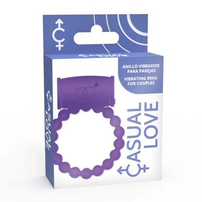Casual Love – Anneau Vibrateur Couple 25 Violet
