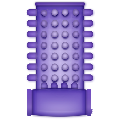 CASUAL LOVE - FUNDA PARA PENE CON VIBRADOR LILA