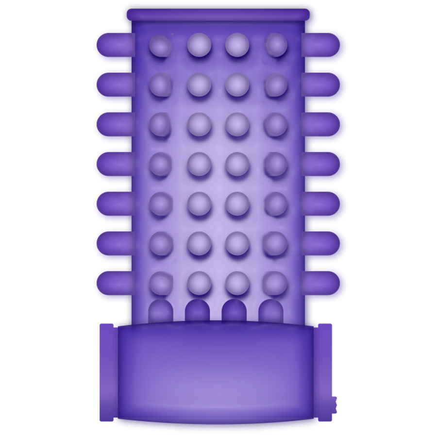 CASUAL LOVE - FUNDA PARA PENE CON VIBRADOR LILA